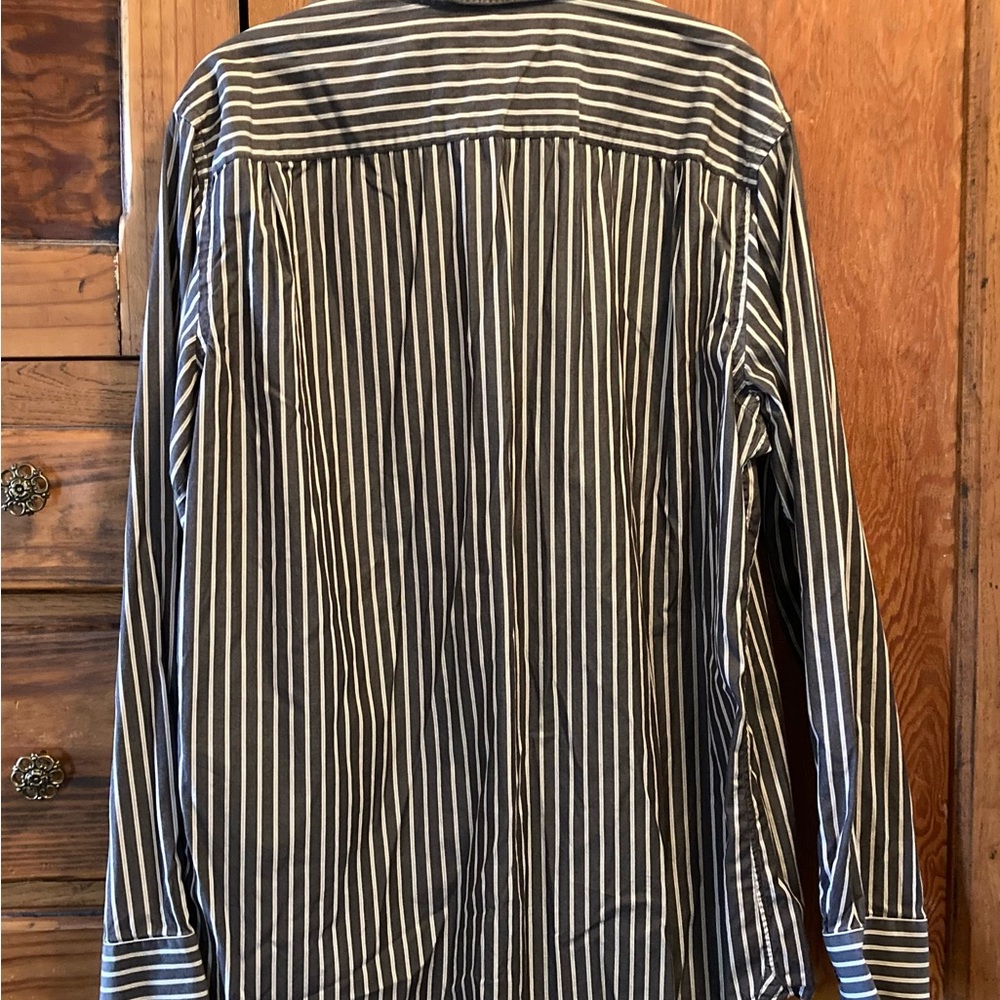 Banana Republic Man's Striped Shirt - Picture 2 of 3